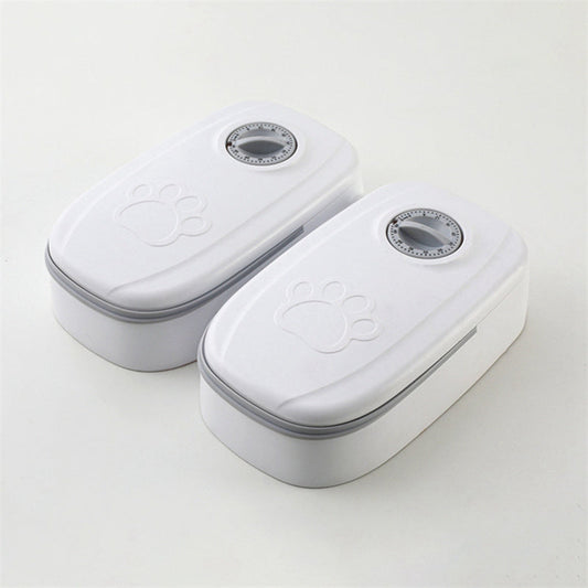 Automatic Cat and Dog Food Dispenser with programmable timer and large food capacity by PetPal Accessories