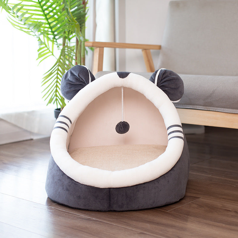 Petpal Accessories Closed Cat Litter Box with Cozy Design for Cats and Easy Access