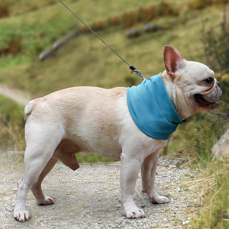 Pet cooling bandana for small, medium, large dogs