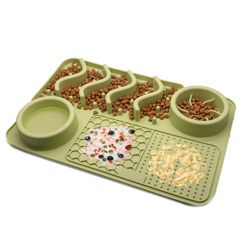 Petpal dog licking pad silicone for feeding and engaging dogs with textured surfaces