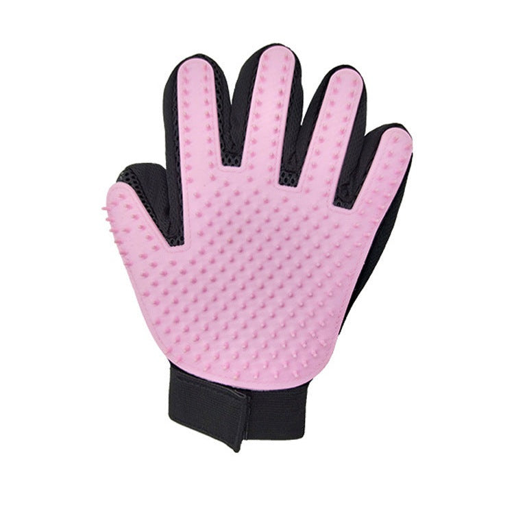 Petpal Accessories Dog Massage Glove with Soft Rubber Tips for Grooming and Relaxation