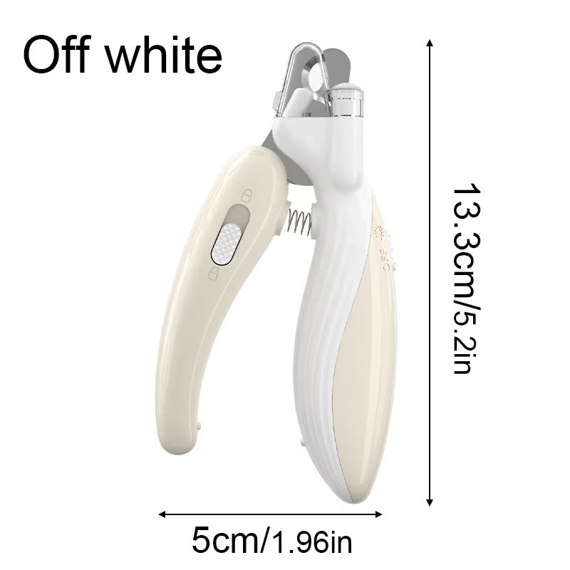 Petpal Off White Dog Nail Trimmer Labor-Saving with Ergonomic Grip for Easy Use