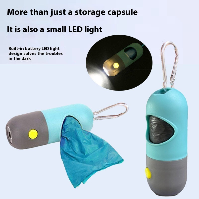 Night walk LED pet poop bag holder – PetPal Accessories