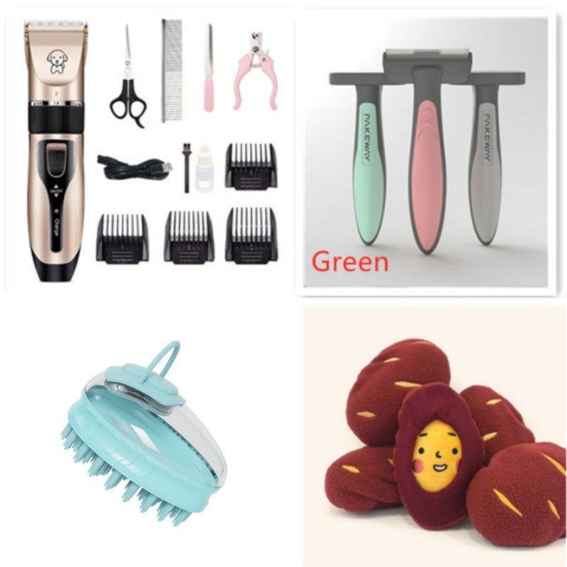 Petpal accessories pet hair clipper for cats and dogs with grooming tools and attachments