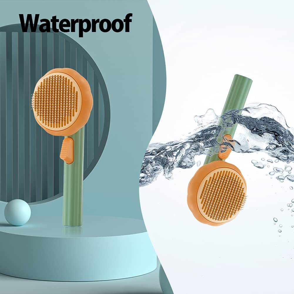 Pet Pumpkin Brush from Petpal Accessories featuring a waterproof design for effective pet grooming