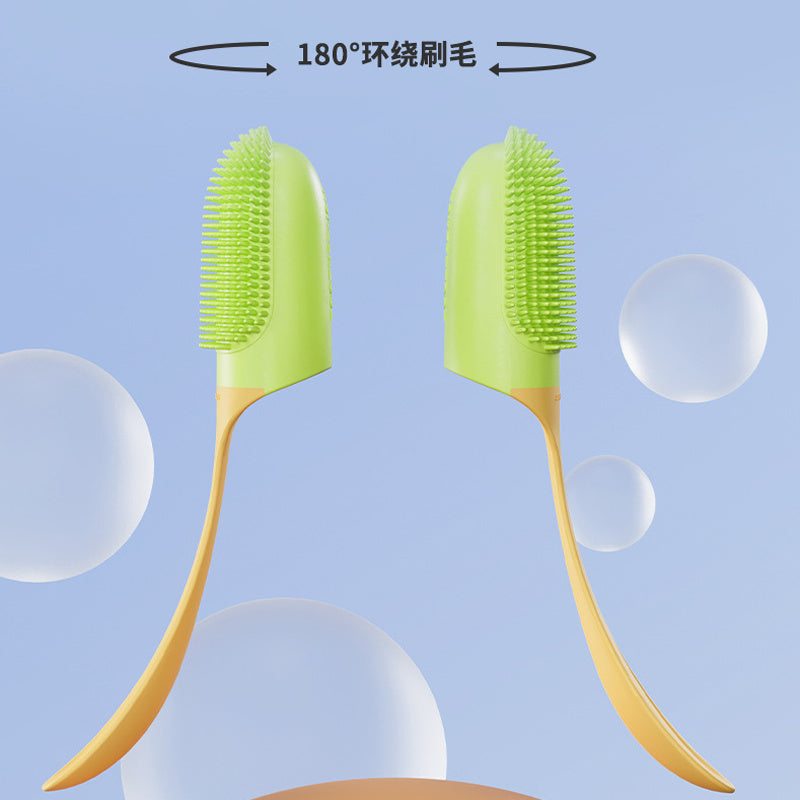 Petpal Pet Teeth Cleaning Supplies with Dual-Sided Toothbrush for Effective Oral Care