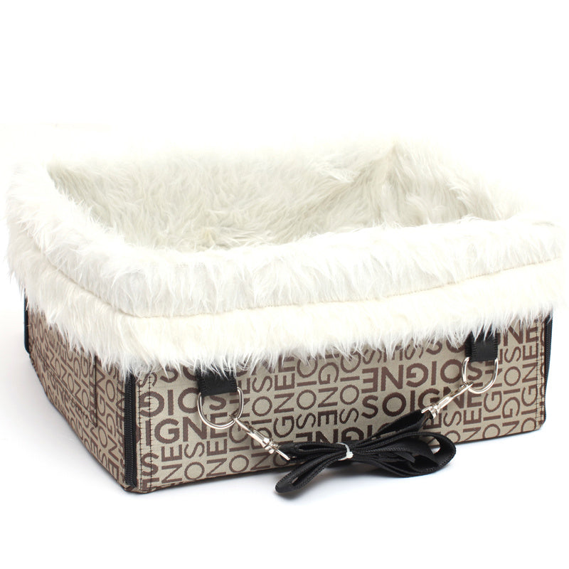Petpal Accessories Waterproof Dog Car Pad with Luxurious Faux Fur Lining for Comfort and Protection