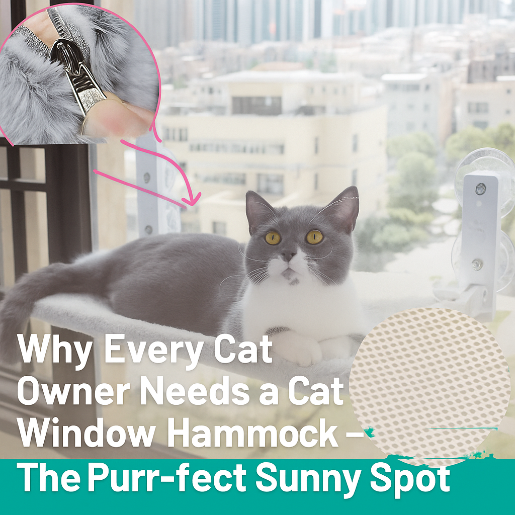 Why Every Cat Owner Needs a Cat Window Hammock – The Purr-fect Sunny Spot