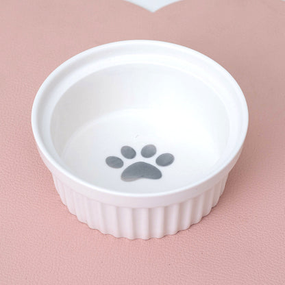 Petpal Accessories Ceramic Cat Bowl Set for Stylish Feedings