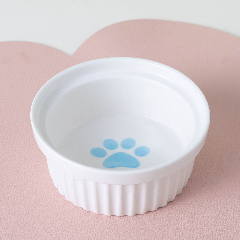 Petpal Accessories Ceramic Cat Bowl Set for Stylish Feedings
