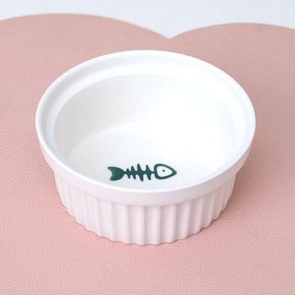 Petpal Accessories Ceramic Cat Bowl Set for Stylish Feedings