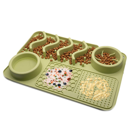 Petpal Accessories dog licking pad silicone with textured surface for engaging pets during mealtime