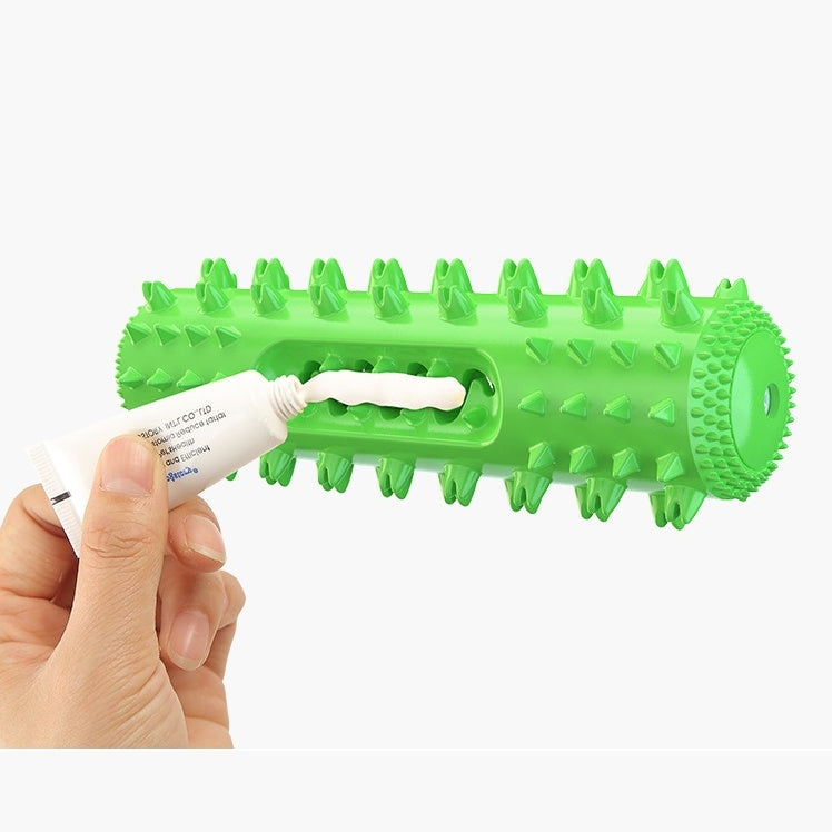 Petpal Accessories Dog Teething Toy in Green with Spikes for Dental Care and Chewing Fun