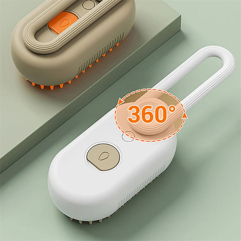 Electric Pet Grooming Comb with ergonomic design and easy-grip handle for efficient pet grooming