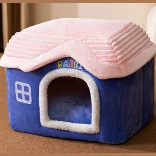 PetPal Accessories Foldable Pet House for Cozy Comfort.