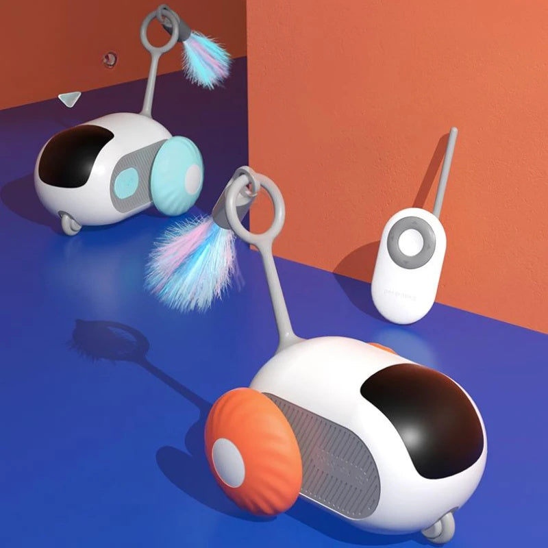 Interactive Cat Car Toy with colorful features for engaging playtime and exercise for cats