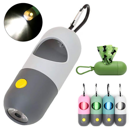 LED dog waste bag dispenser from PetPal Accessories
