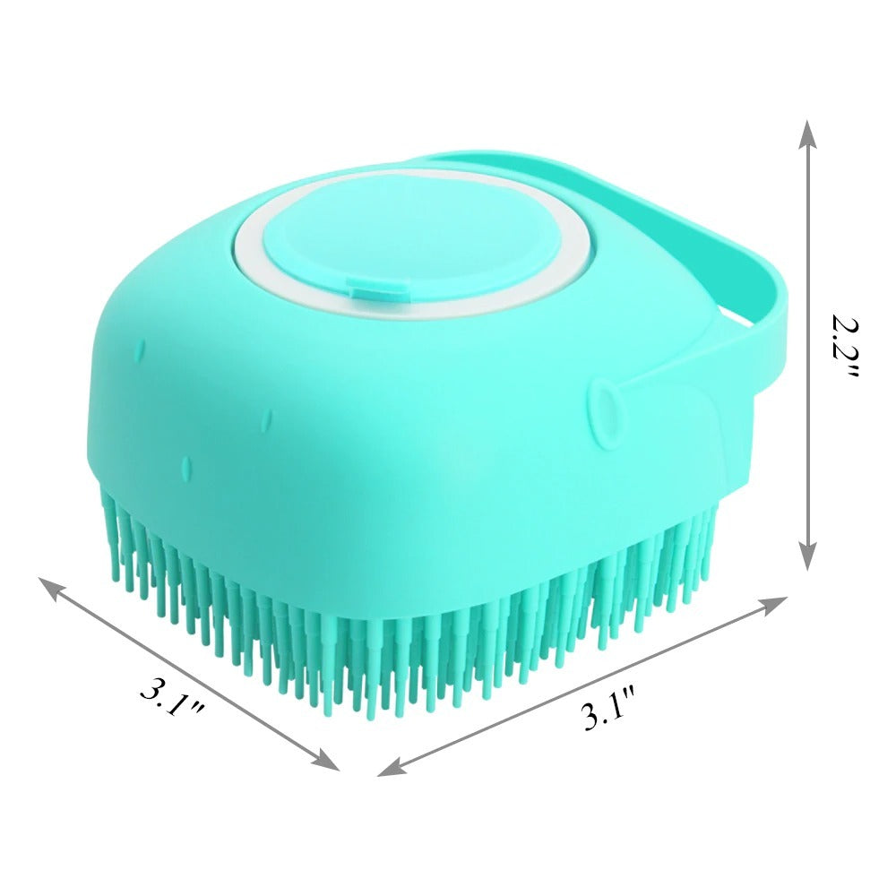 PetPal Pet Shampoo Massager Brush for Grooming Dogs.