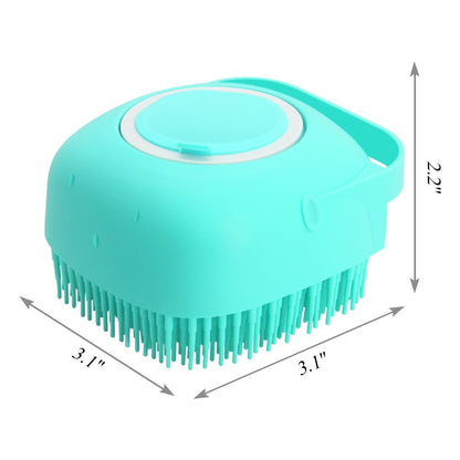 PetPal Pet Shampoo Massager Brush for Grooming Dogs.