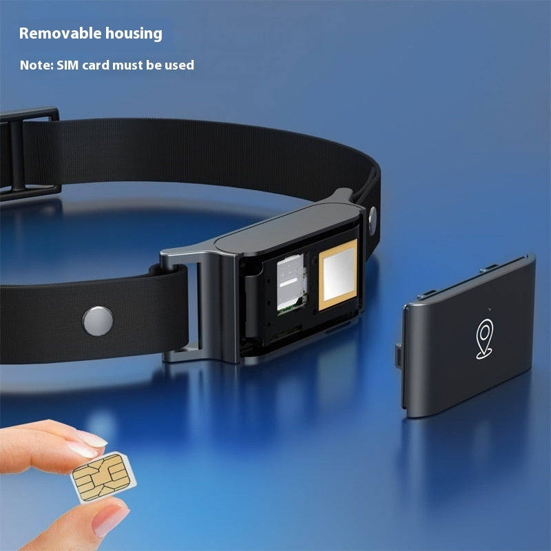 Petpal accessories pet tracking collar with removable housing for easy SIM card installation
