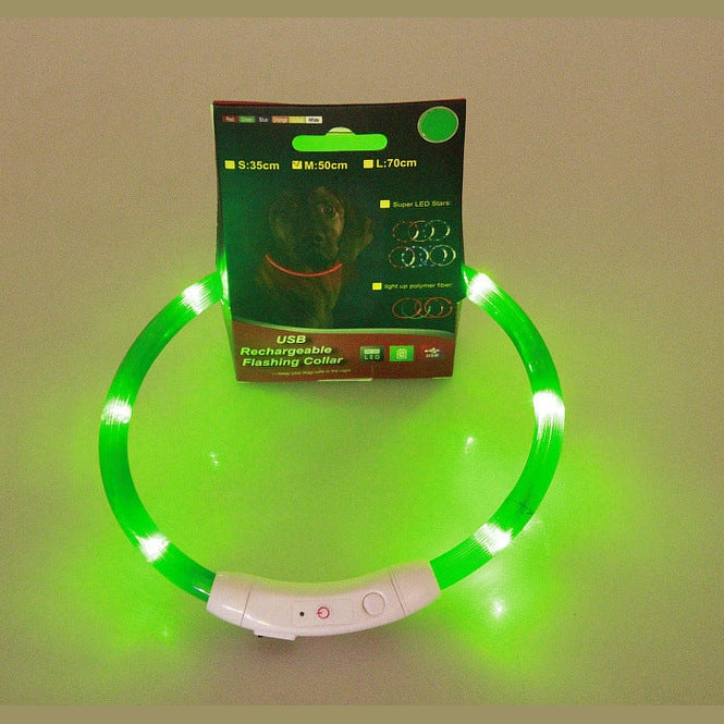 USB Rechargeable Pet Collar by PetPal Accessories.