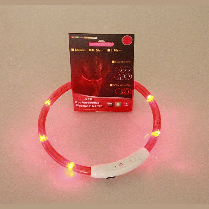 USB Rechargeable Pet Collar by PetPal Accessories.